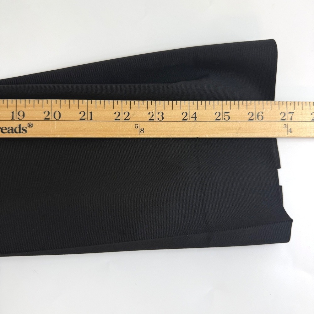 Lafayette 148 Stanton Pants Black Virgin Wool Straight Leg Quiet Luxury 10 - Picture 16 of 16